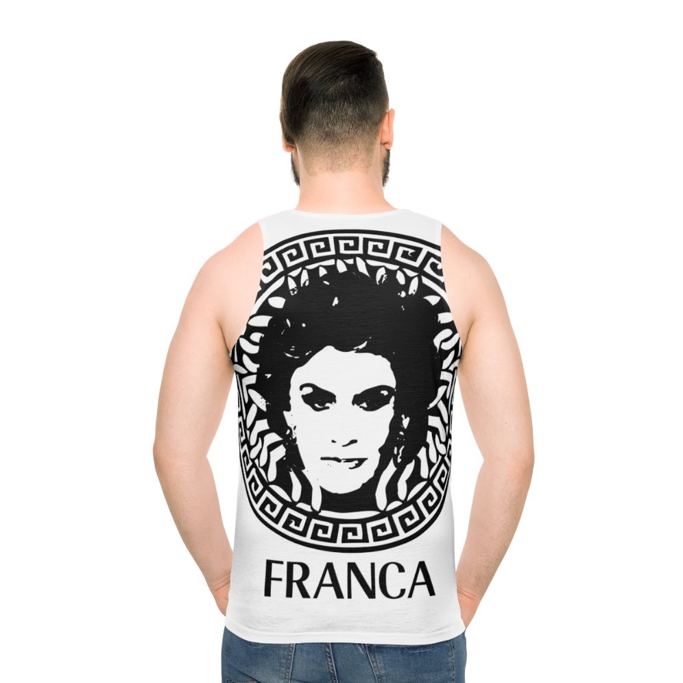 Unisex tank top featuring Greek mythology's Gorgon