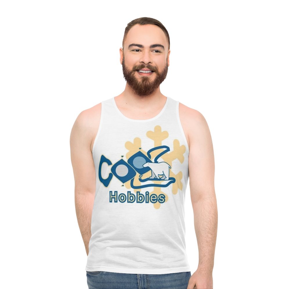 Unisex tank top for hobby enthusiasts