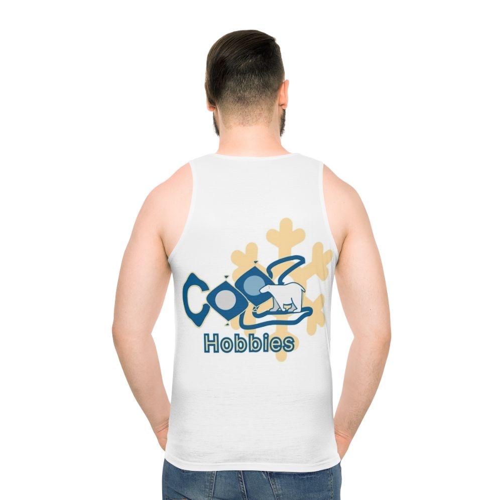 Unisex tank top for hobby enthusiasts