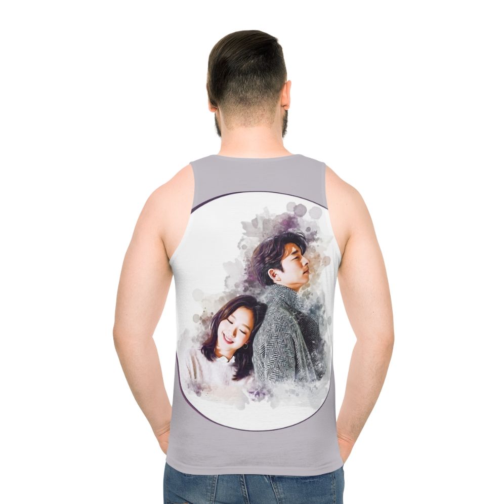 Unisex tank top with Korean drama-inspired design