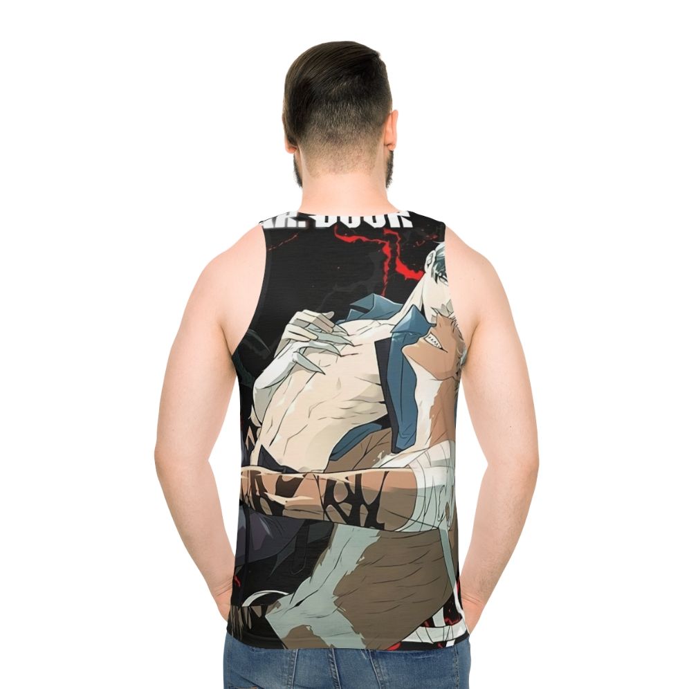 Unisex tank top with korean art, manga, manhua, and manhwa lovers design