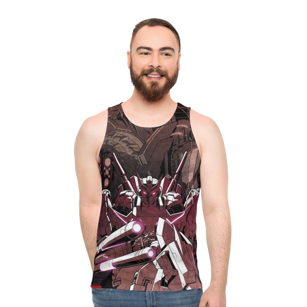 Unisex tank top with minimalist design