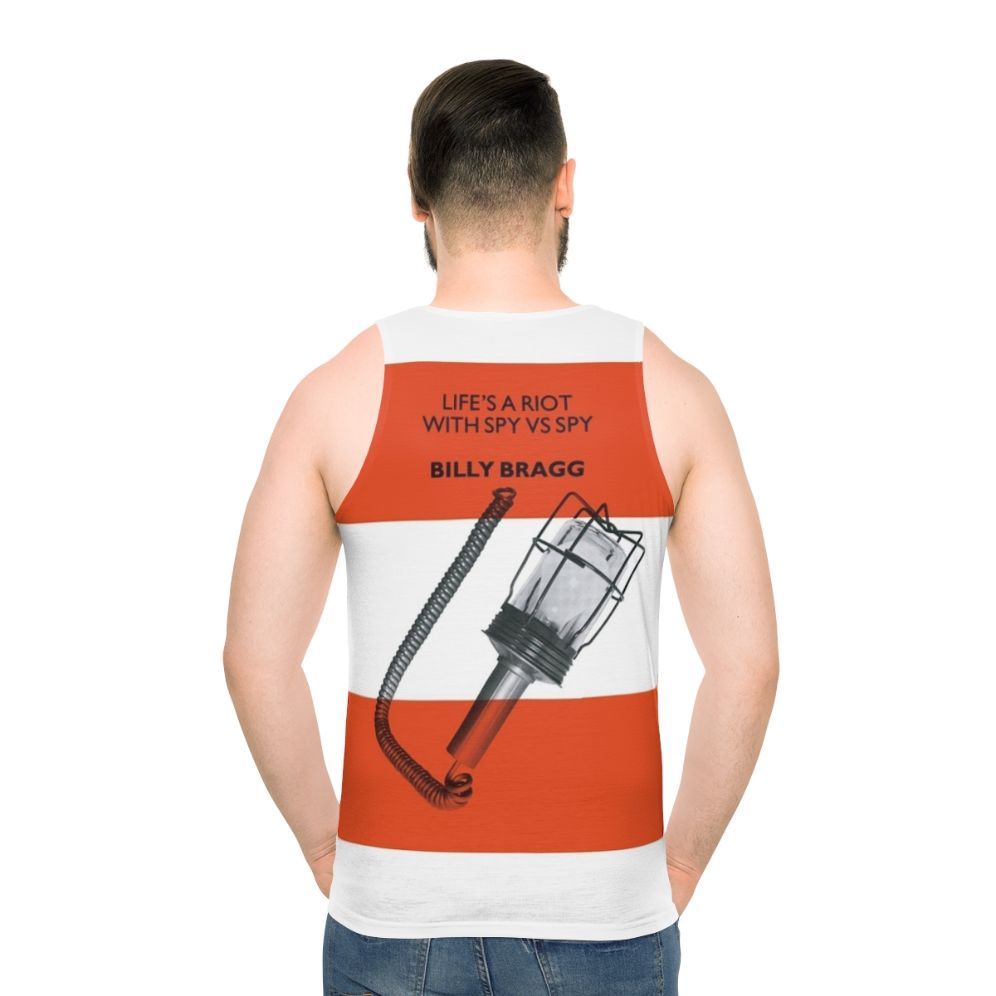 Unisex Tank Top with Music Lyrics Design