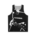 Unisex tank top featuring Shatnershairpiece playing guitar solo