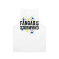 Unisex tank top with Sweden flag and 1991 Eurovision winner design
