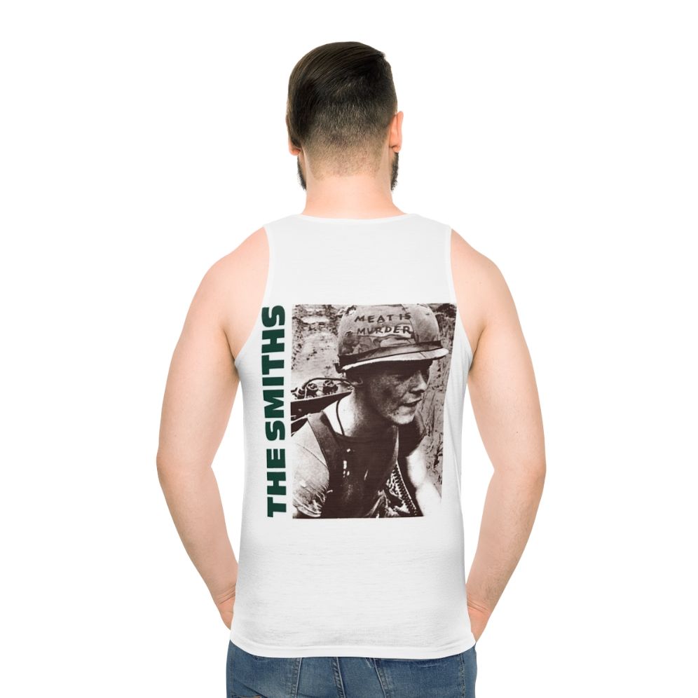 Unisex tank top with graphic design for music fans