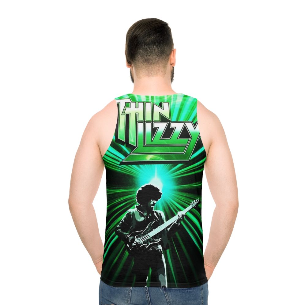Unisex tank top with Thin Lizzy band logo