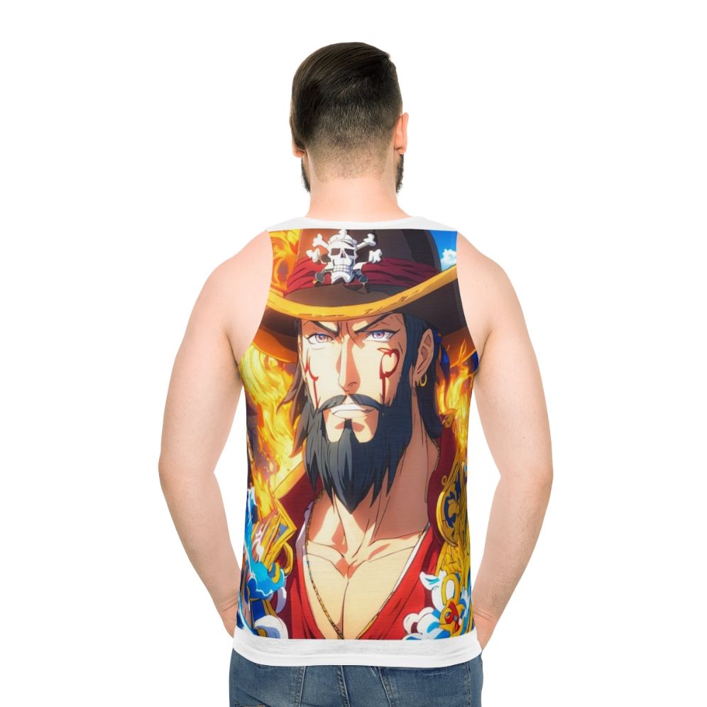 Unisex tank top with trendy graphic design