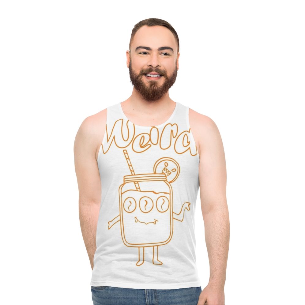 Unisex Tank Top with Unique Graphic Design