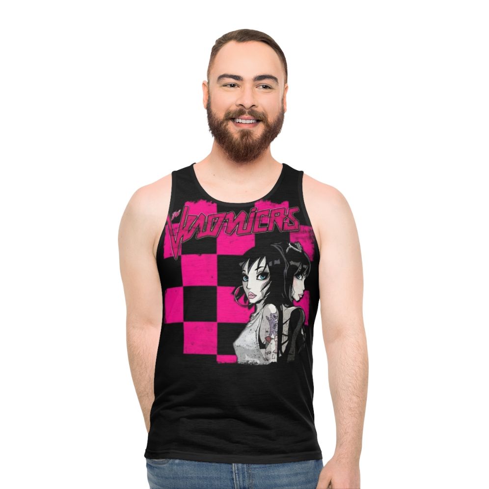 Unisex 'There's No I in Team' tank top for music fans