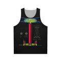 Unisex Tesla Coil Electricity Technology Tank Top