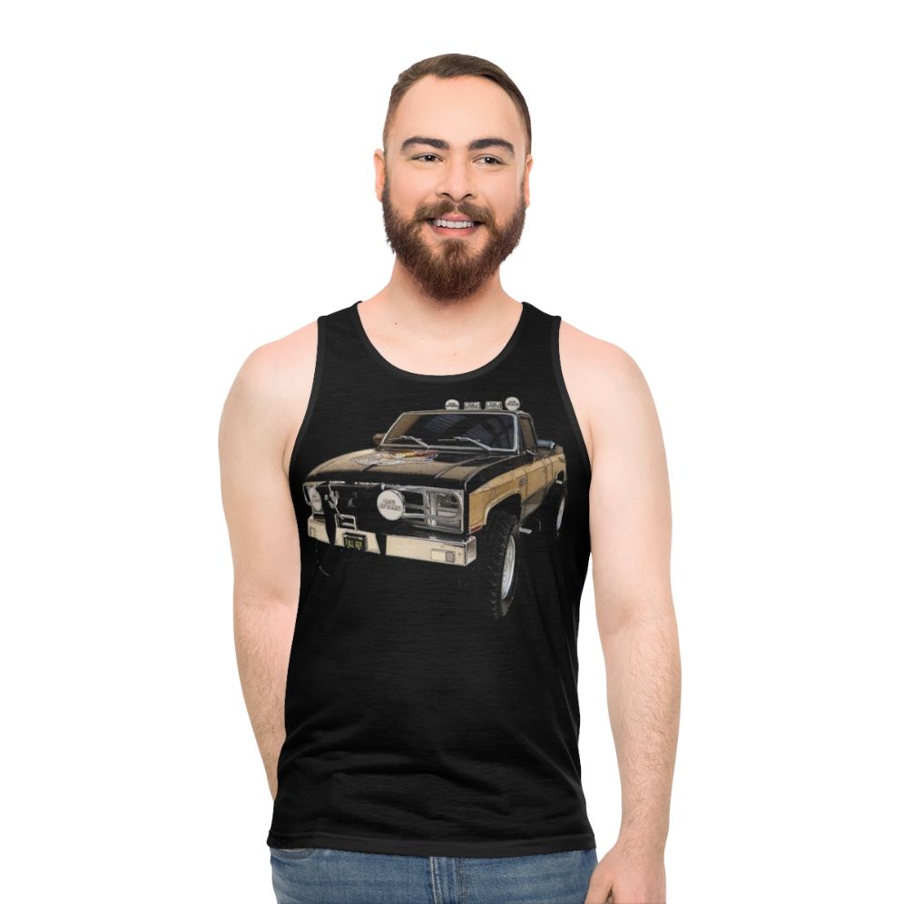 Unisex The Fall Guy GMC Sierra Grande Tank Top