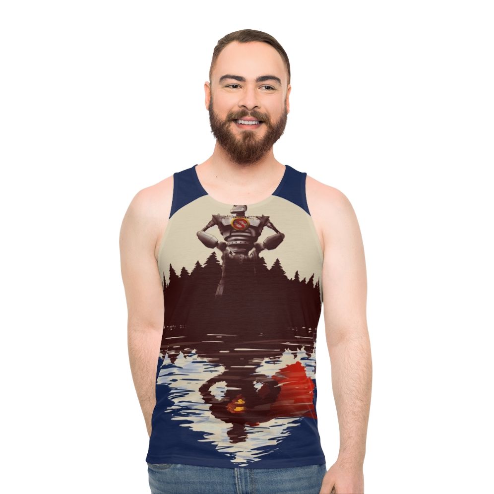 Unisex "The Iron Giant" superhero tank top