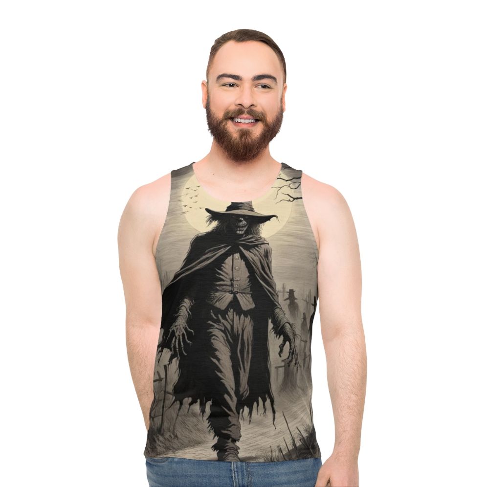 Unisex "The Keeper Of The Fields" Horror Tank Top
