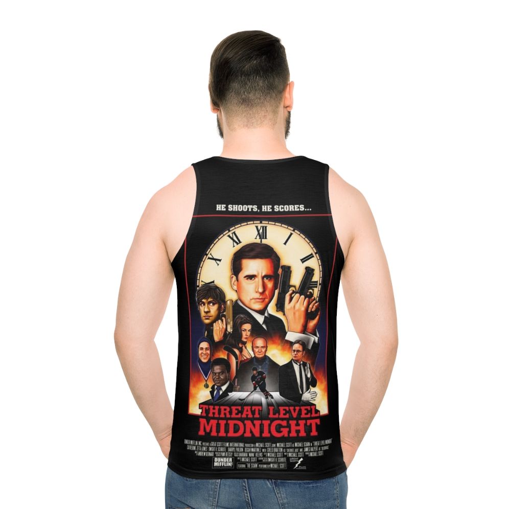 Unisex 'Threat Level Midnight' tank top from The Office
