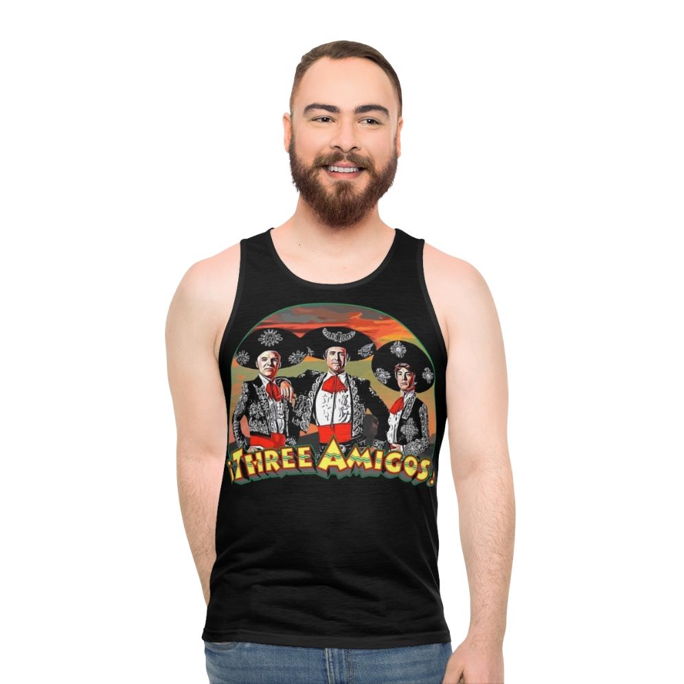 Unisex 80s comedy "The Three Amigos" tank top