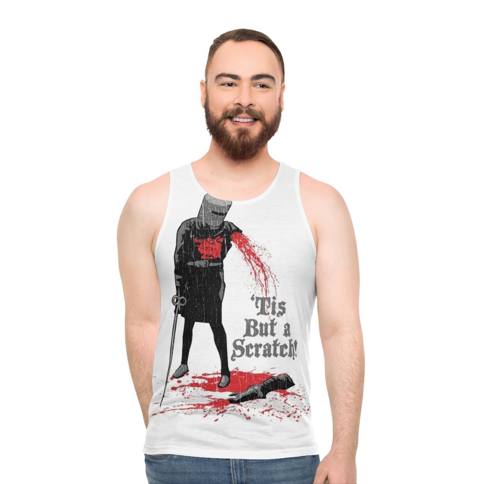 Unisex "Tis But A Scratch" Monty Python Tank Top