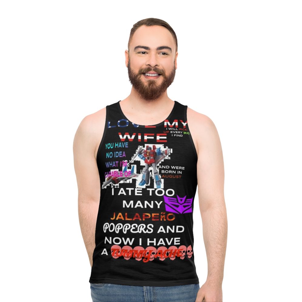 Unisex Transformer Starscream Tank Top
