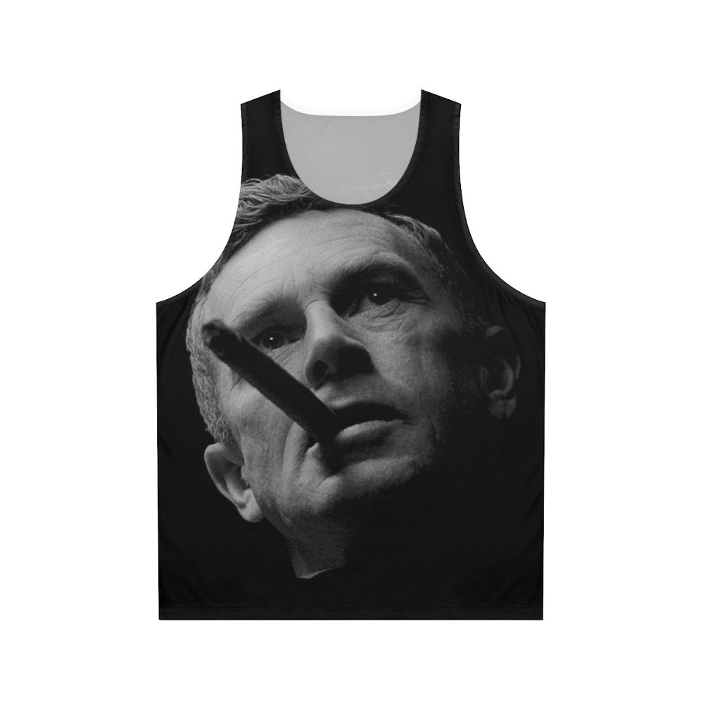 Unisex transparent tank top featuring Dr. Strangelove movie design