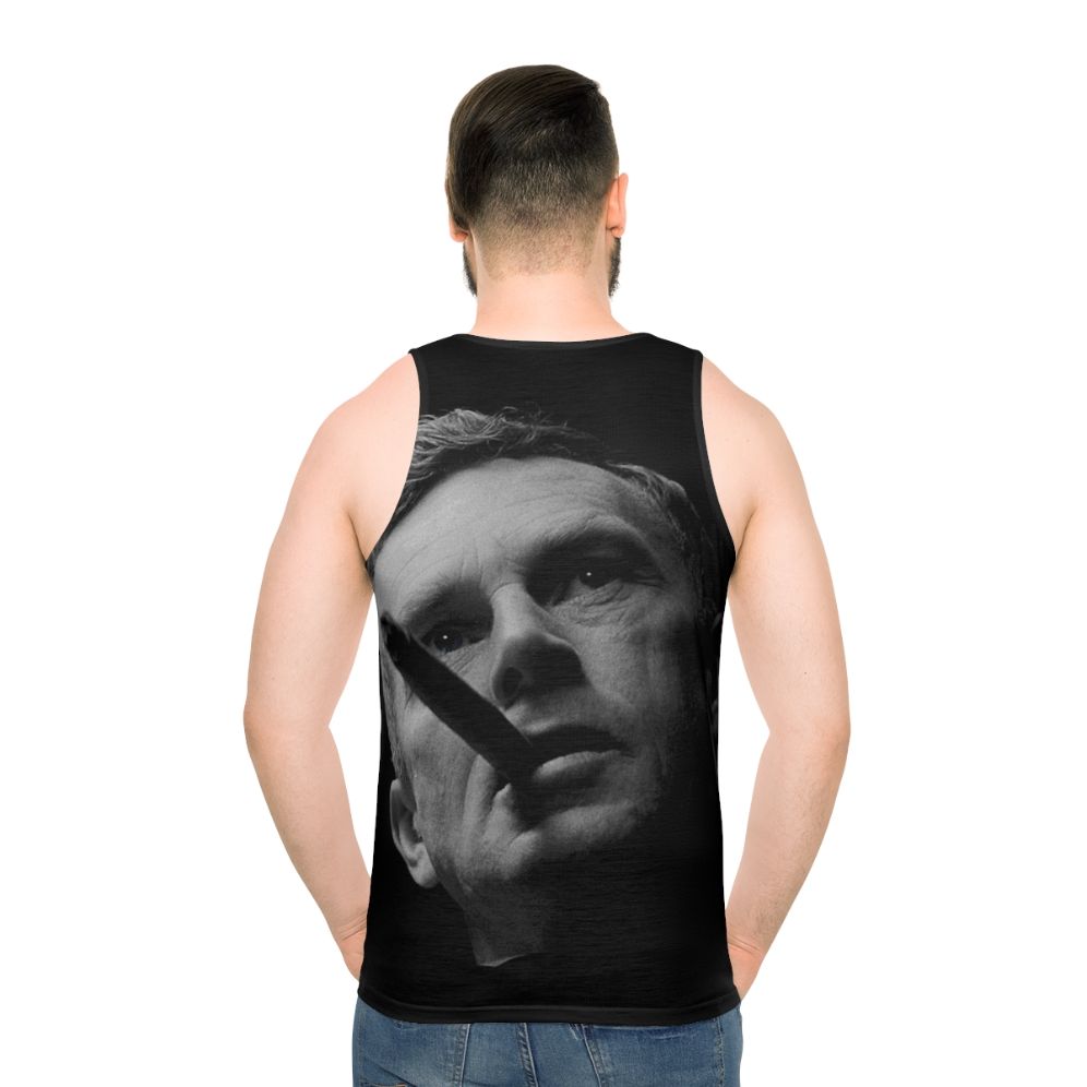 Unisex transparent tank top featuring Dr. Strangelove movie design