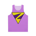Unisex twin superhero comic book tank top