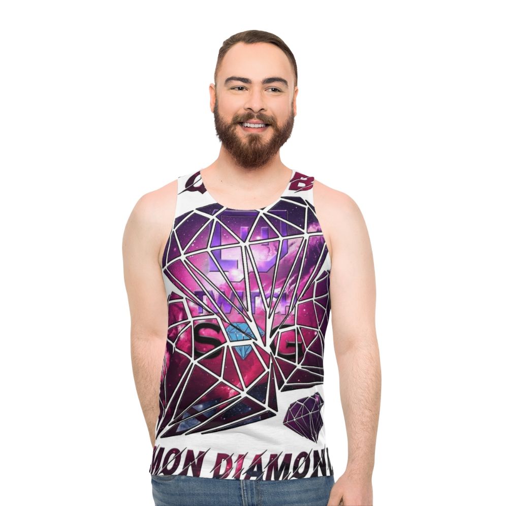 Unisex Twitch Diamond G Virtual Reality Tank Top