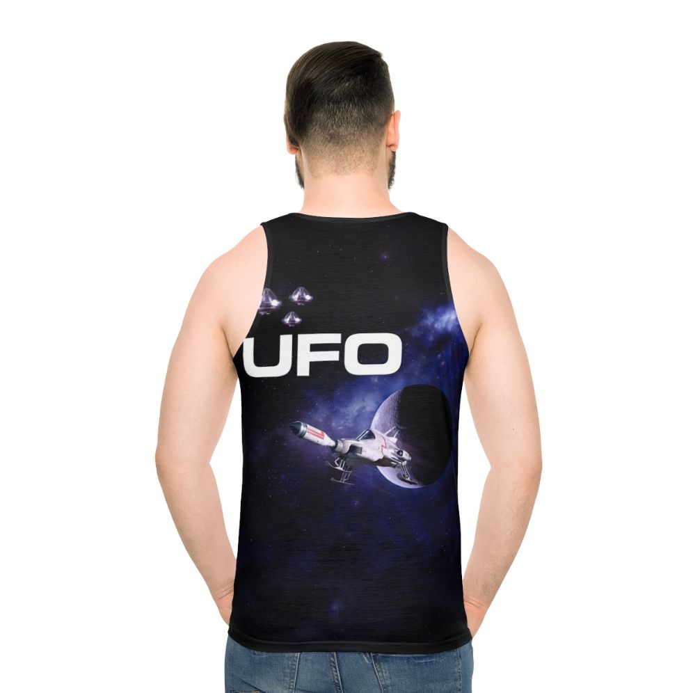 Unisex UFO 2 space themed tank top