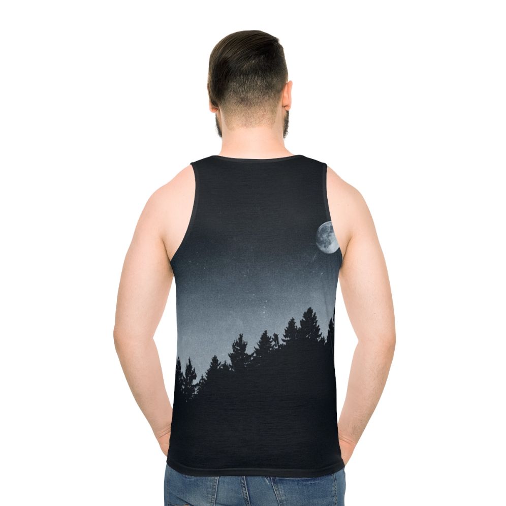 Unisex Under Moonlight Nature Tank Top