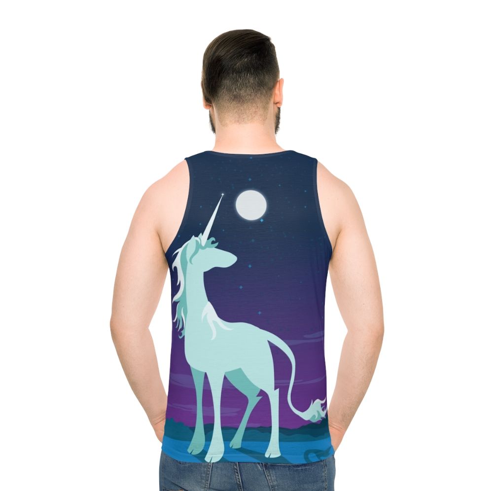Unisex unicorn tank top with motivational message