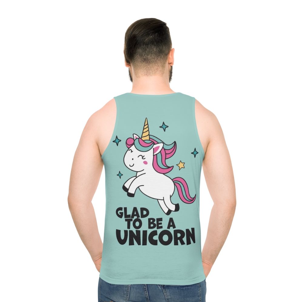 Unisex unicorn tank top