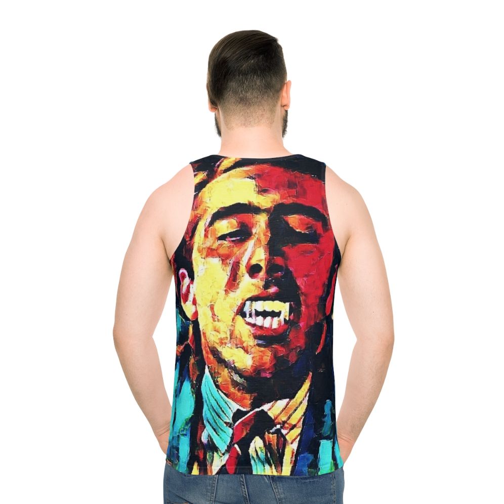 Unisex vampire kiss tank top