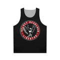 Unisex velvet rock band tank top