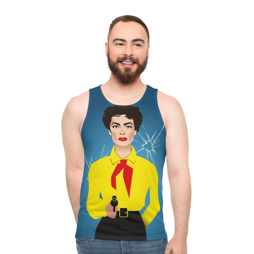 Unisex Vienna Tank Top with Alexander Mogollo Art