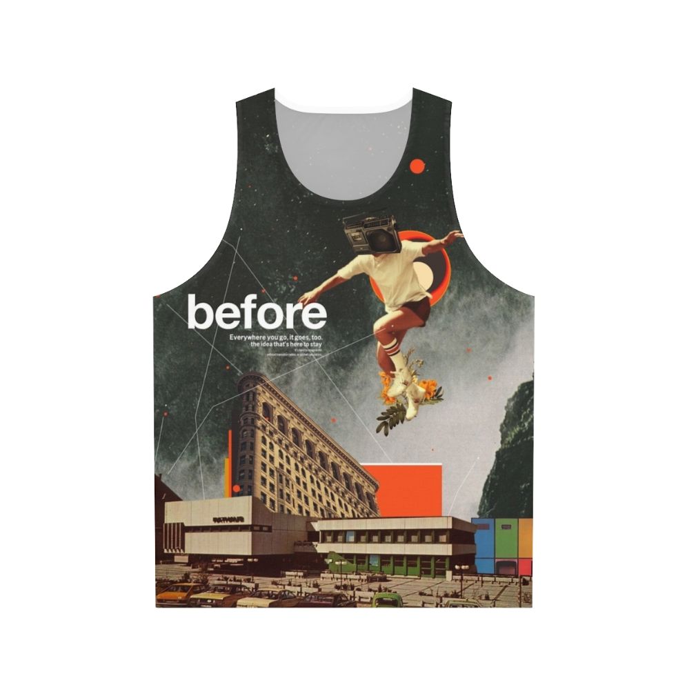 Unisex Vintage Collage Tank Top