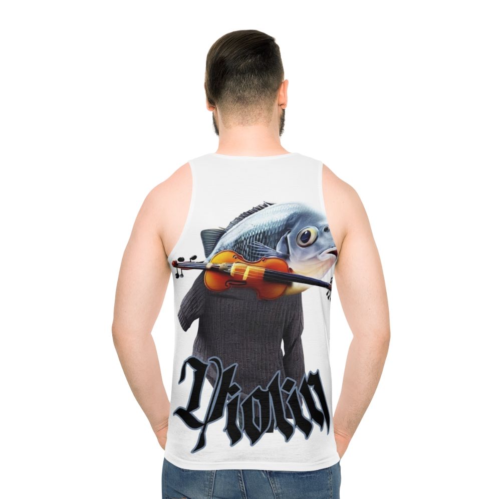 Unisex Violin Fish Tank Top