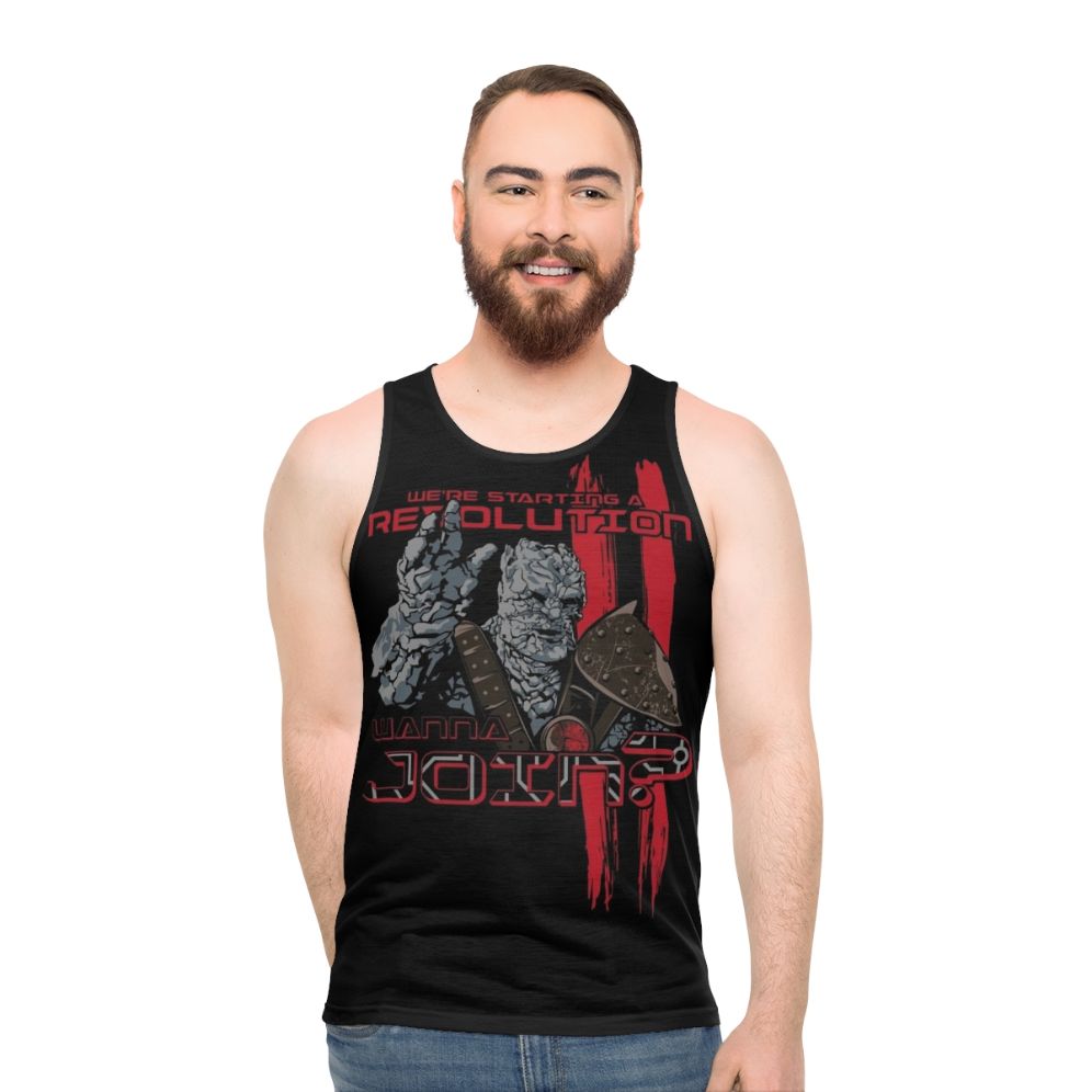 Unisex 'We're Revolting' Tank Top inspired by Marvel's 'Thor: Ragnarok'