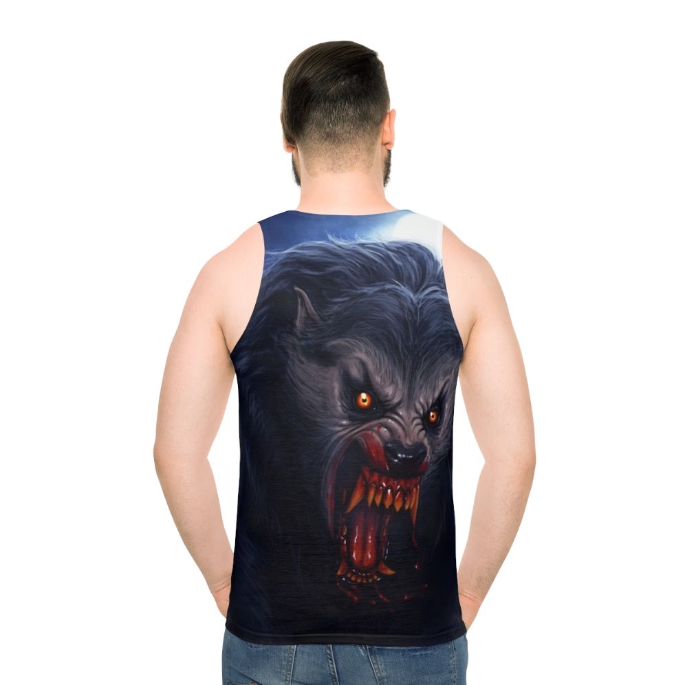 Unisex Werewolf Horror Classic Movie Tank Top