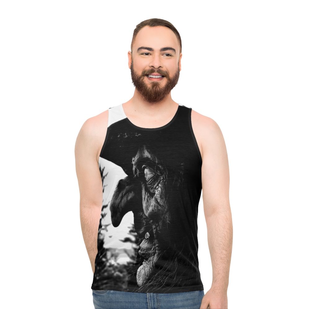 Unisex witchcraft spooky ocean tank top