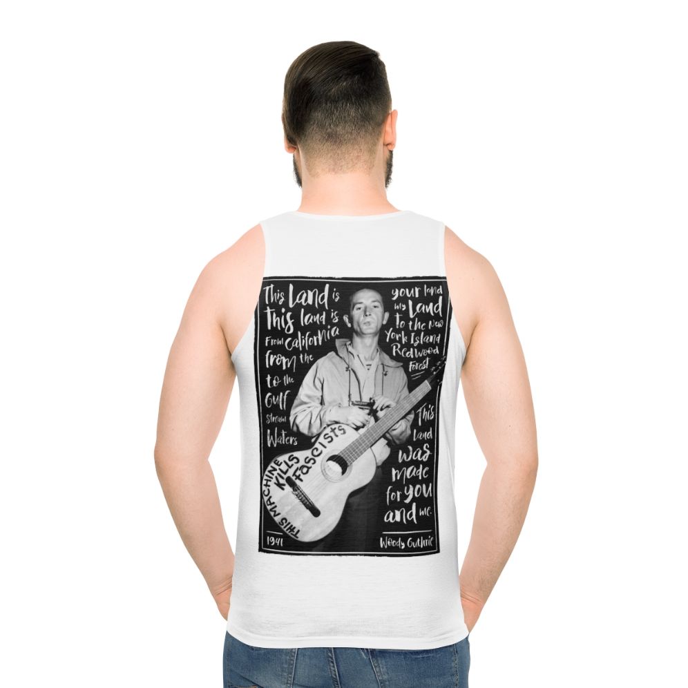 Unisex Woody Guthrie 'This Land Is Your Land' Tank Top