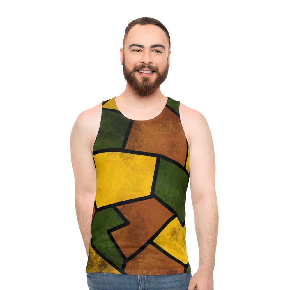 Unisex WW1 German Imperial Camouflage Pattern Tank Top