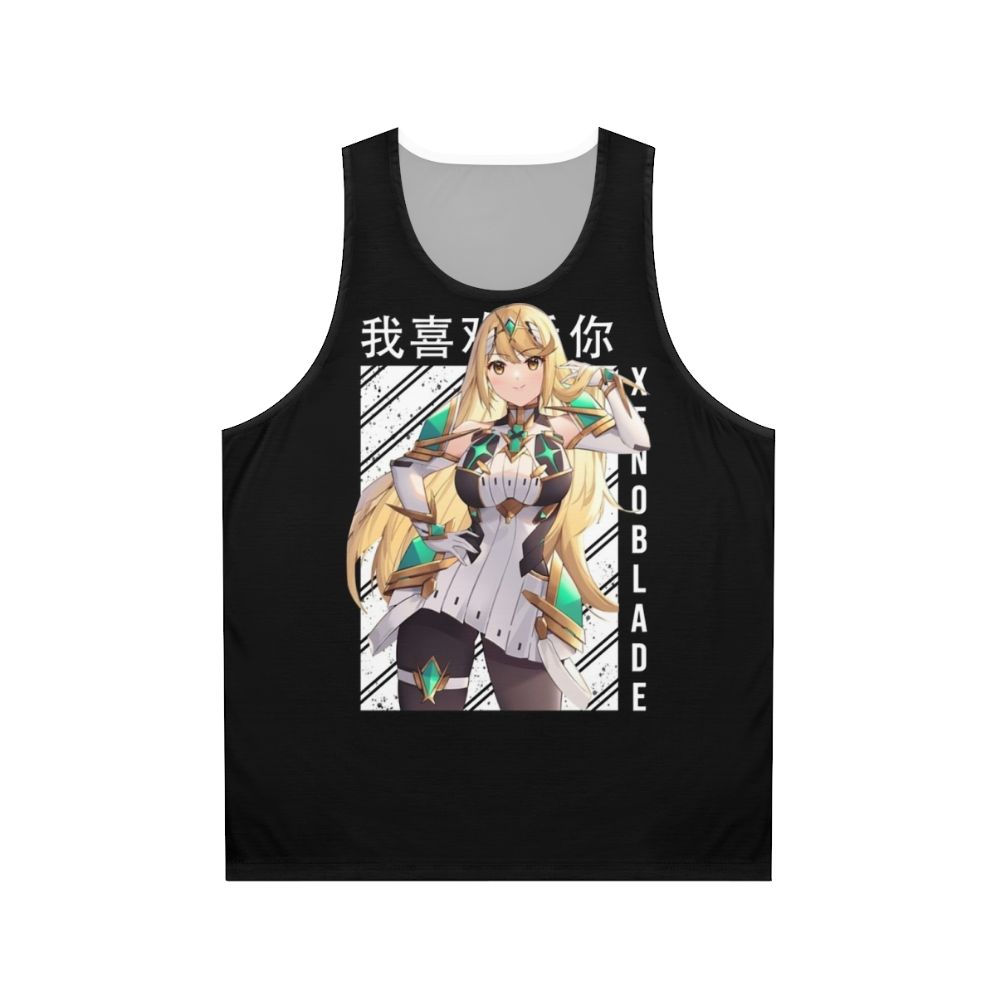 Unisex tank top with Xenoblade Chronicles design
