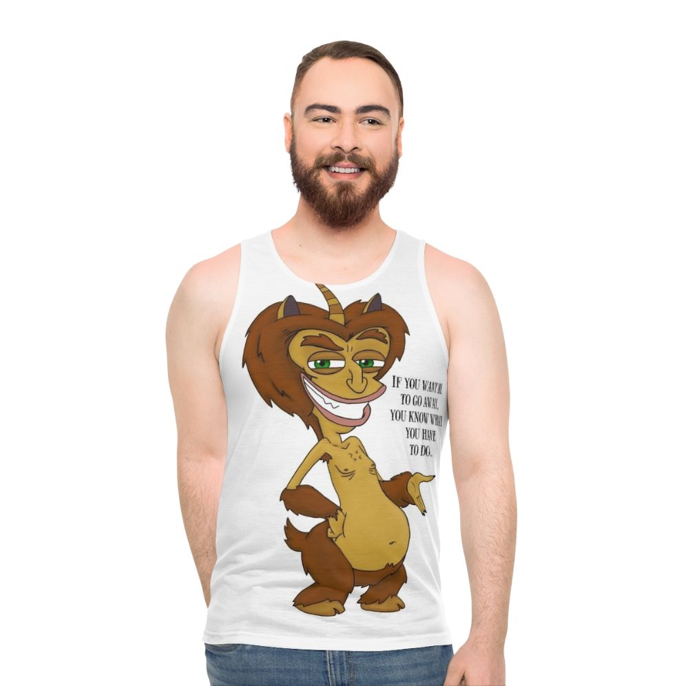 Unisex "You Know What You Have To Do Maury" Big Mouth Netflix Cartoon Tank Top