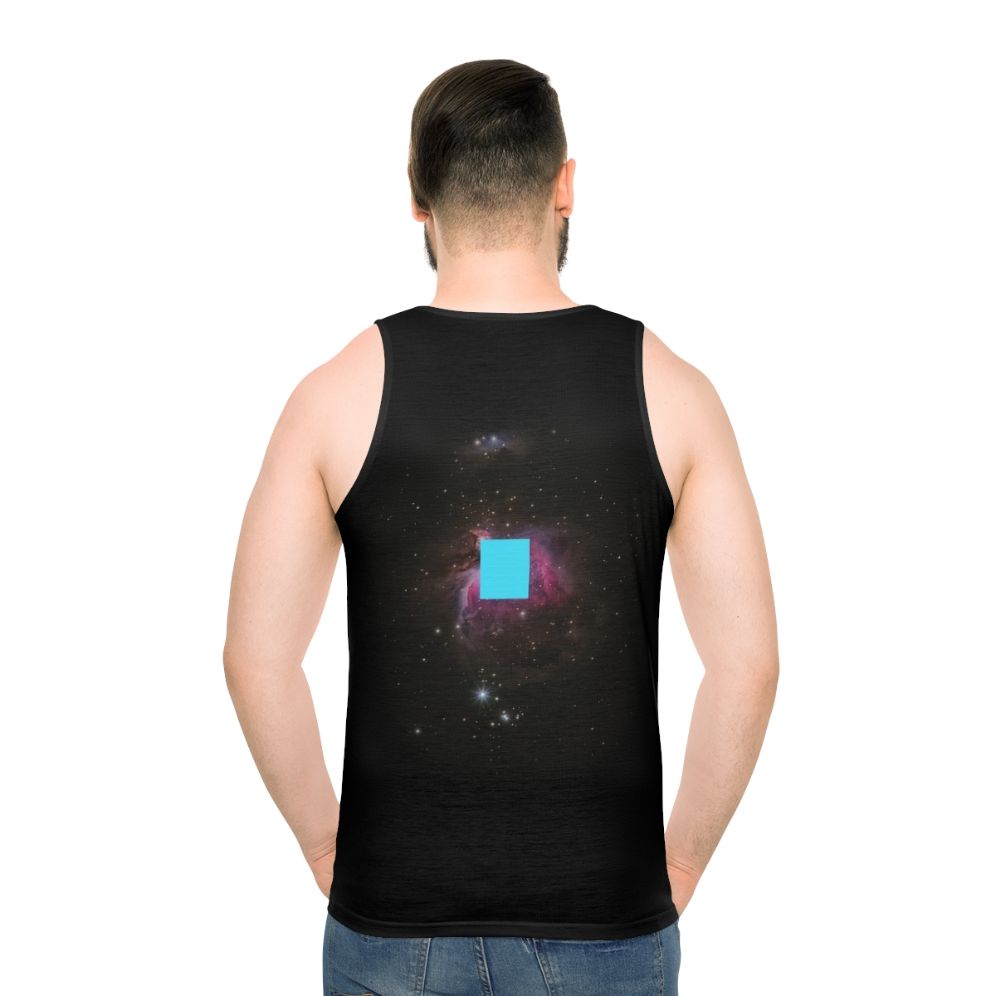 Unisex Zima Blue Tile Design Tank Top