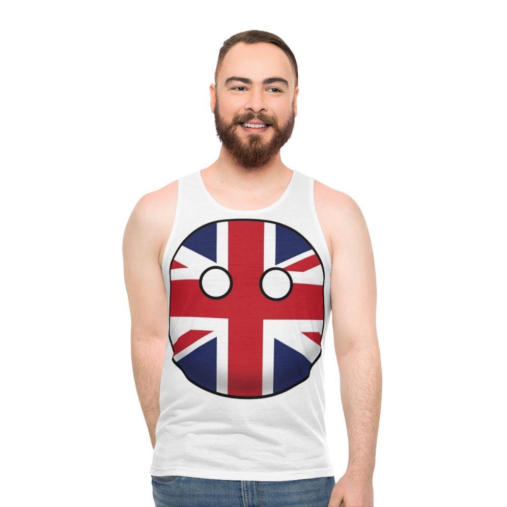 United Kingdom Countryball Unisex Tank Top