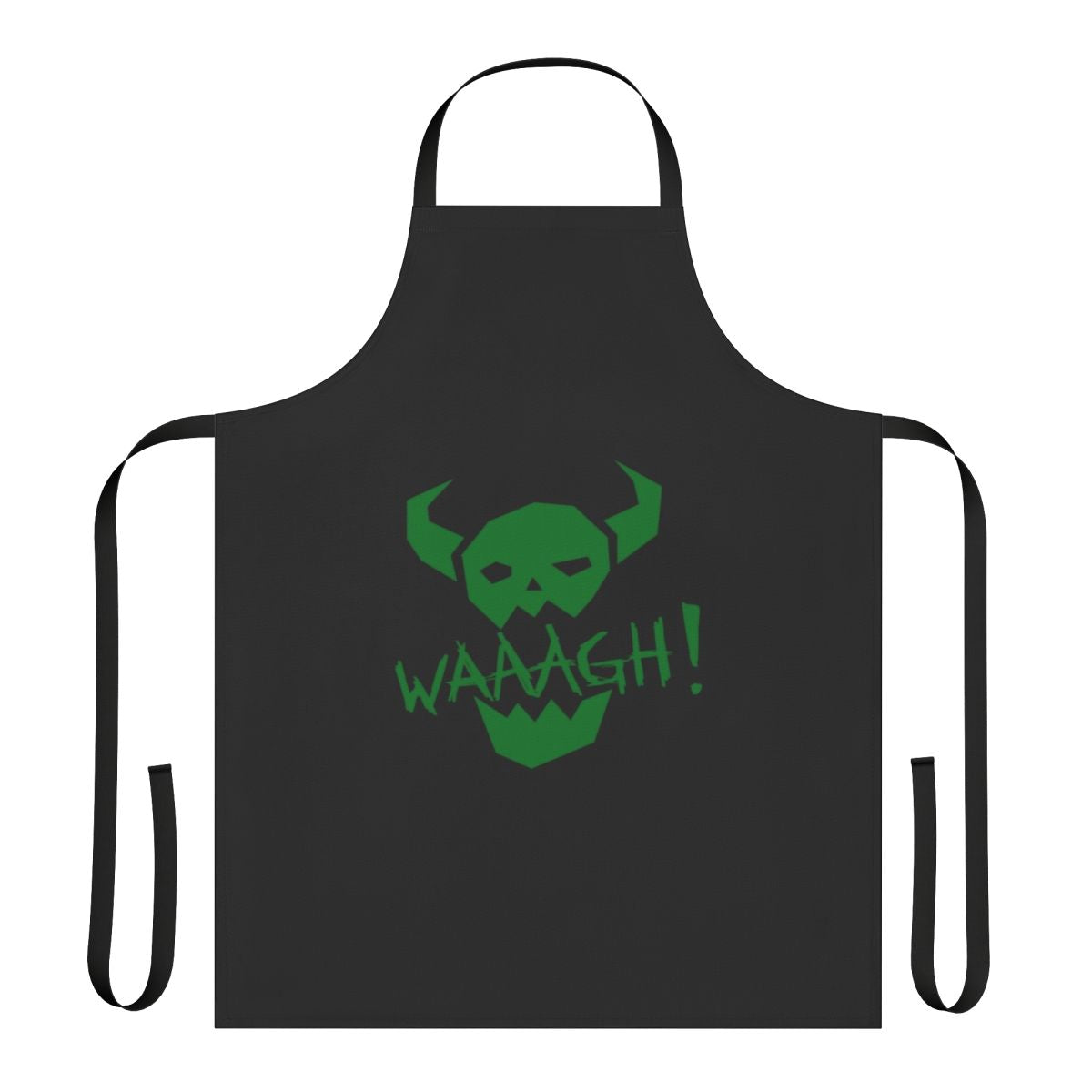 Ork Waaagh-inspired apron for tabletop gaming and wargaming enthusiasts