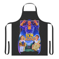 Colorful apron featuring a fan-made "Creating Rem Lezar" movie poster design