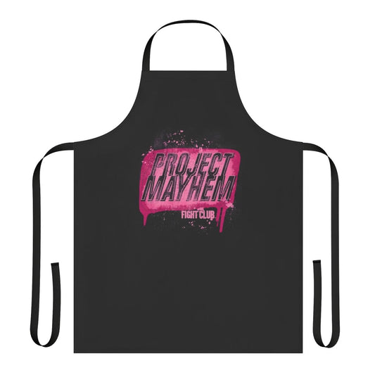 Unofficial Fight Club Project Mayhem Inspired Apron featuring Tyler Durden, Jack, and movie quotes
