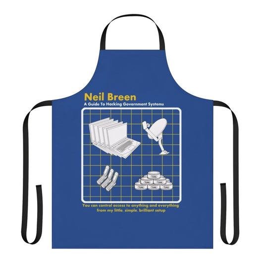 Apron with Neil Breen graphic for fans of cult and independent films