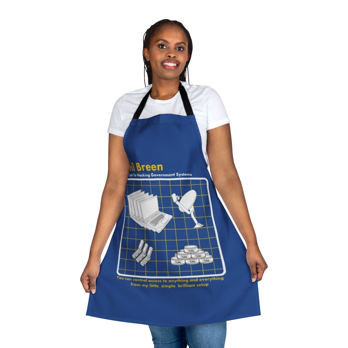 Apron with Neil Breen graphic for fans of cult and independent films