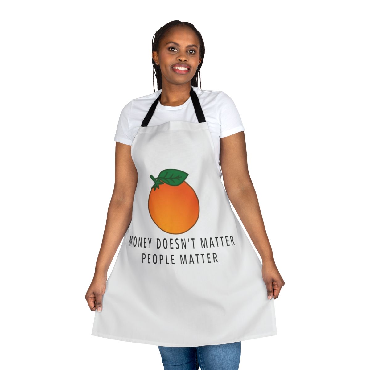 Unofficial Space Force Themed Apron featuring a humorous design